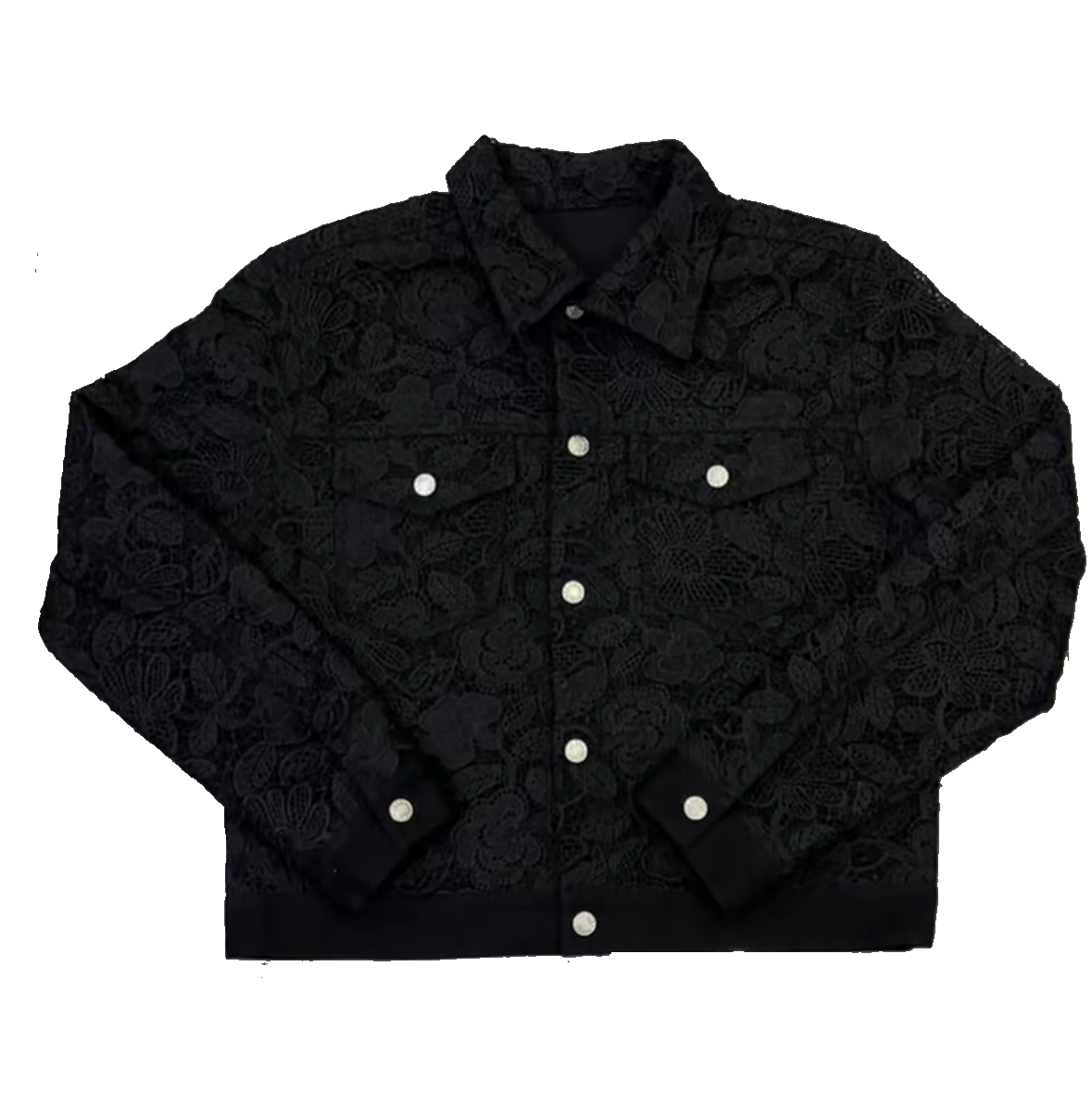 Lace Denim Super Jacket