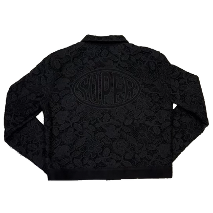 Lace Denim Super Jacket